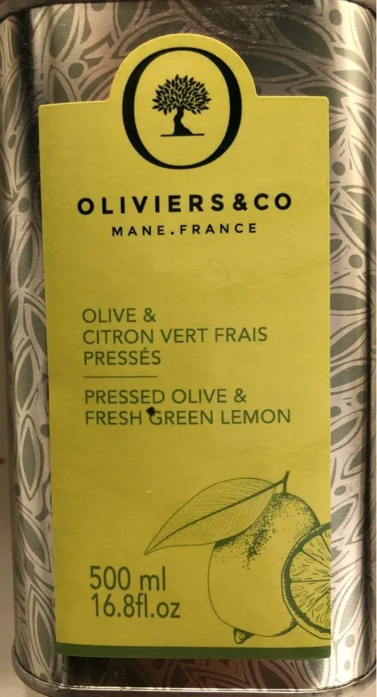 Olive & citron vert pressés