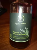 Vinaigre au thym citron frais