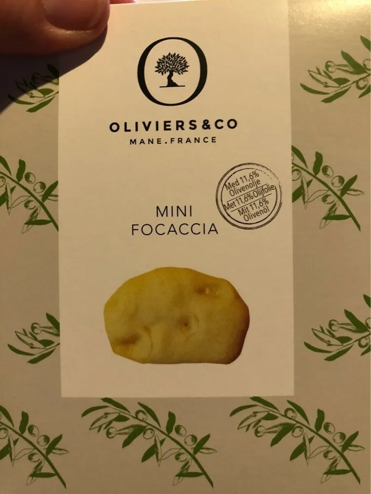 Mini focaccia