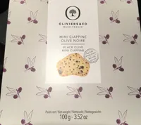 Mini ciappine olive noire