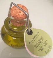 Huile d'olive et basilic