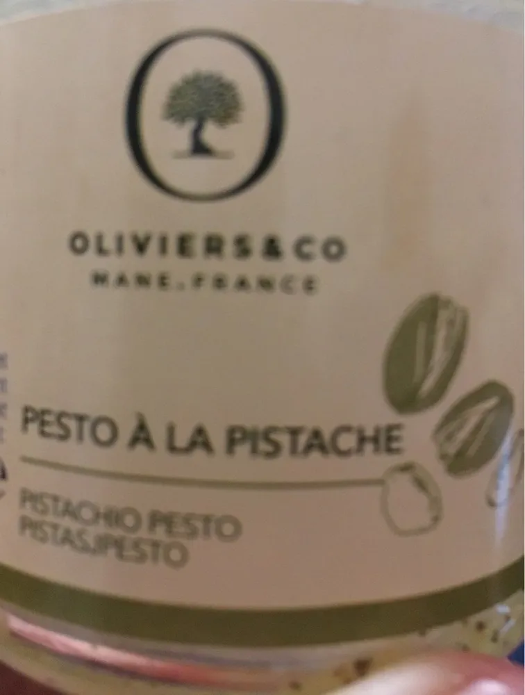 Pesto à la pistache