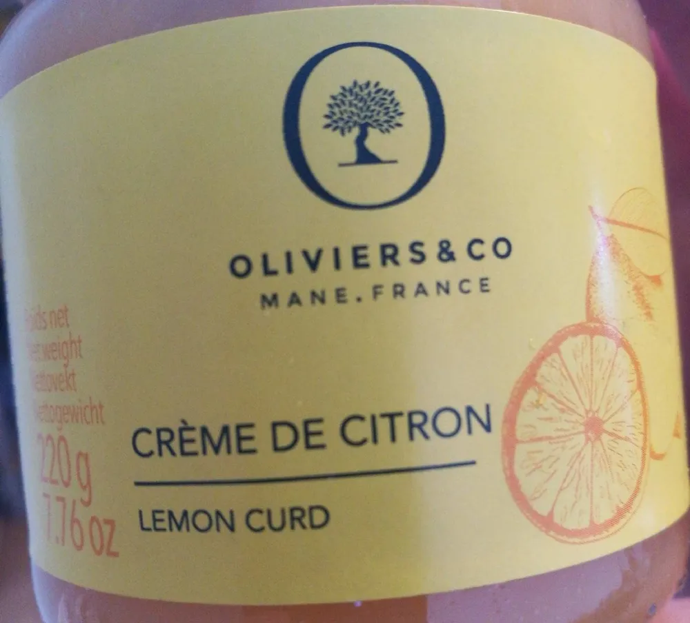 Crème de citron