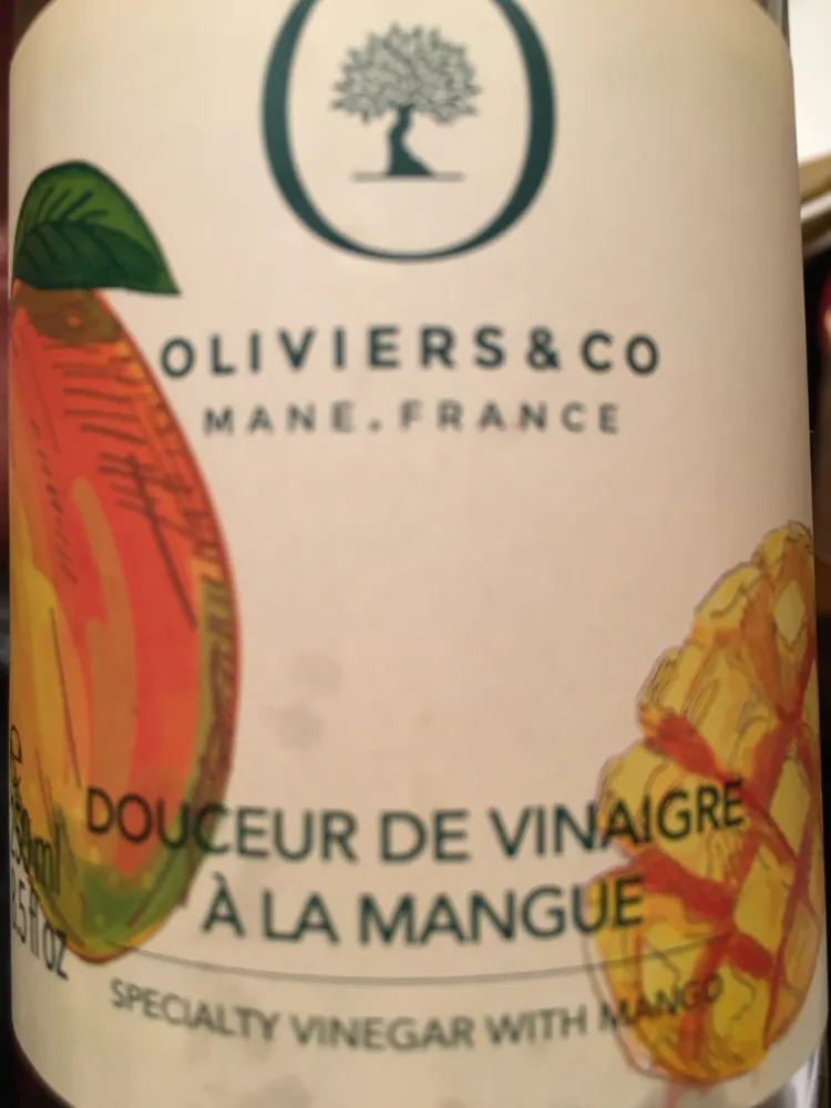 Douceur de vinaigre à la mangue