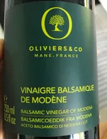 Vinaigre balsamique de modène