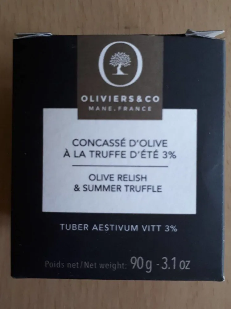 Concassé d'olive à la truffe d'été 3%