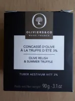 Concassé d'olive à la truffe d'été 3%