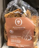 Canistrelli aux noisettes