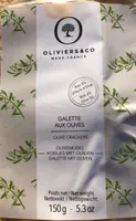 Galette aux olives