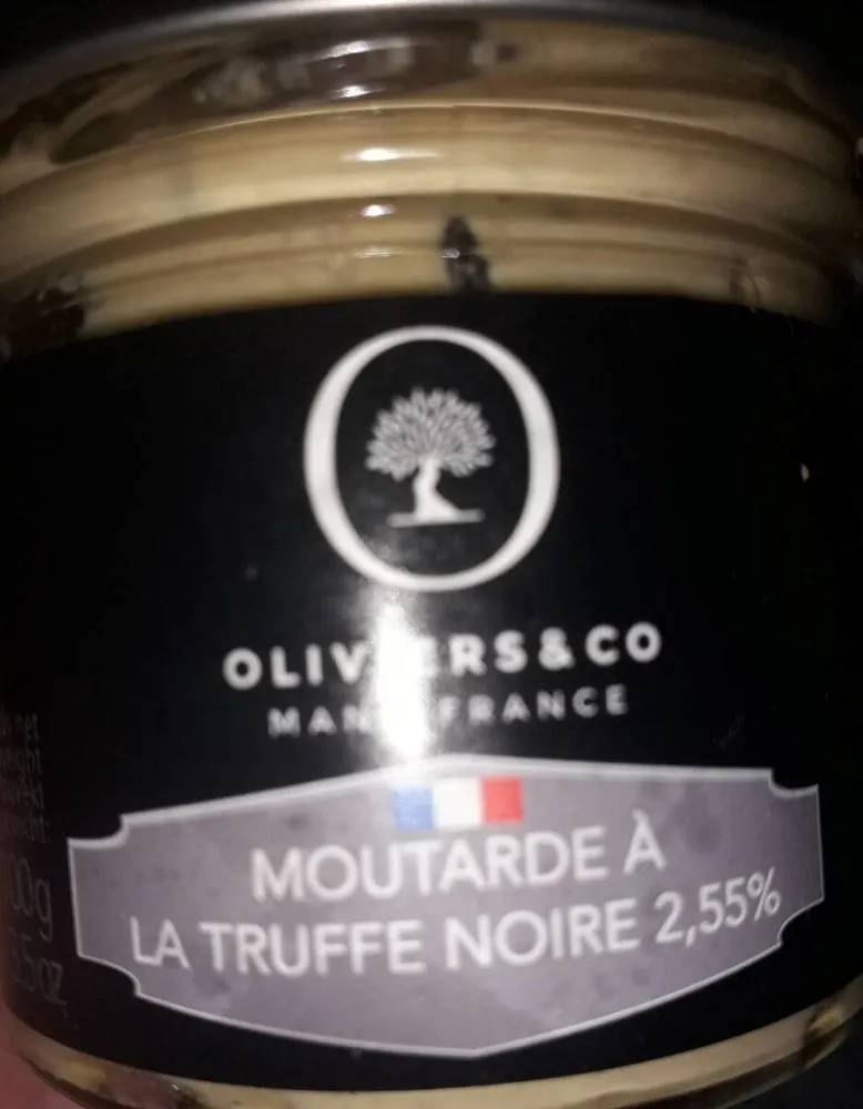 moutarde truffe noire
