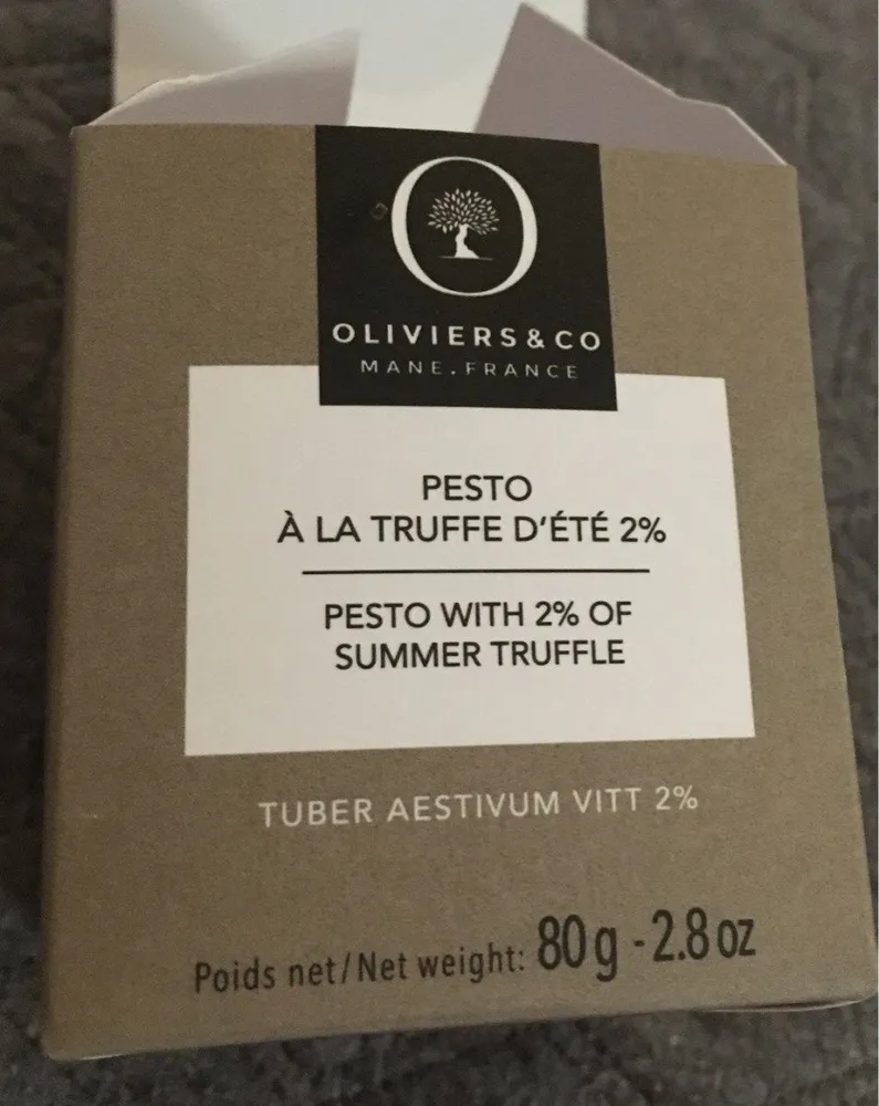 Pesto a la truffe d'été