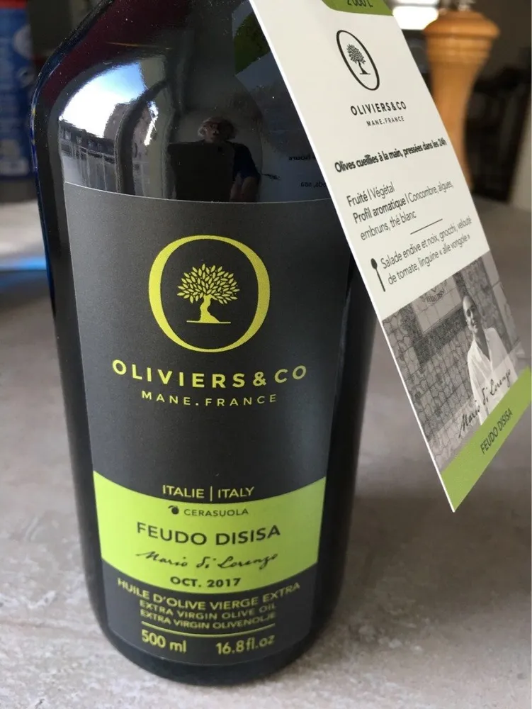 Huile d'olive feudo disisa