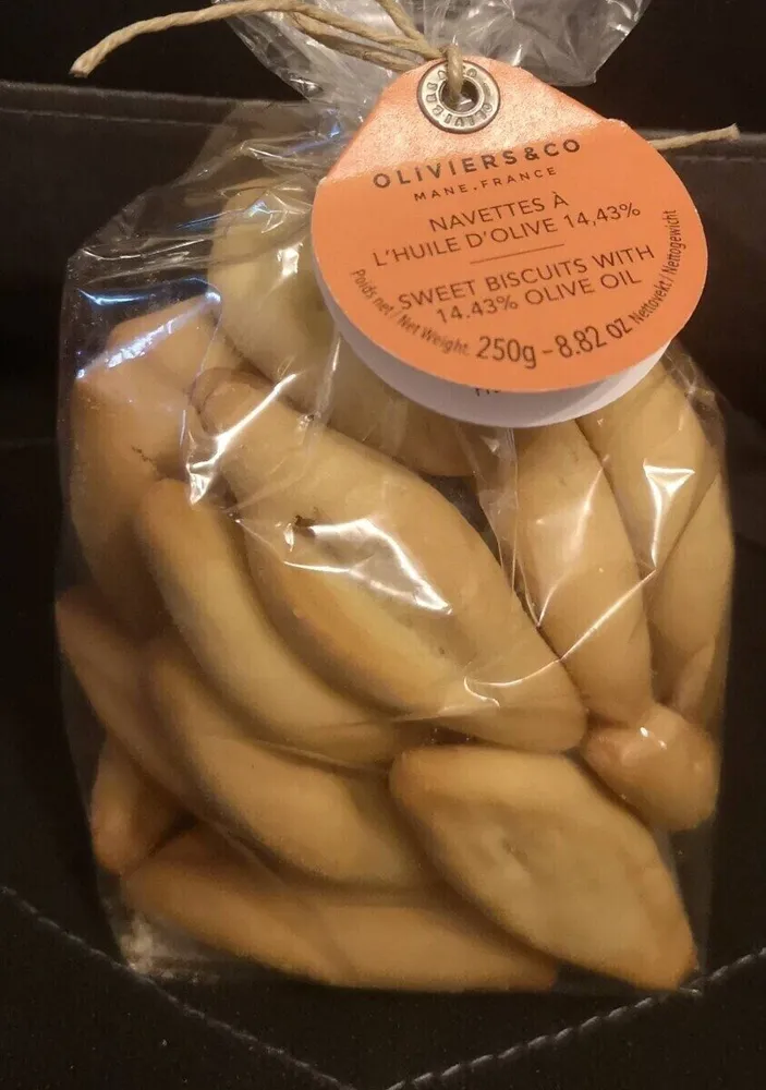 Navettes à l'huile d'olive 14,43%