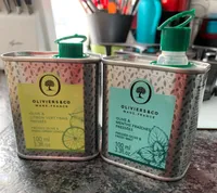Huiles d'olives citron vert et menthe fraîche