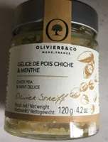 Délice pois chiche et menthe