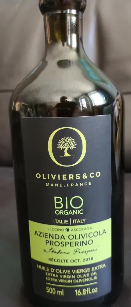 Huile d'olive vierge extra