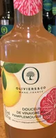 Douceur de vinaigre au pamplemousse rose