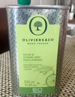 Olive et citron vert frais pressés