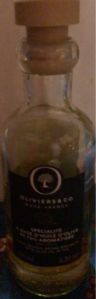 Huile d’olive aromatisée a la truffe