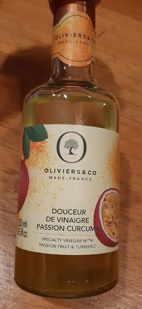 Douceur de vinaigre  passion curcuma