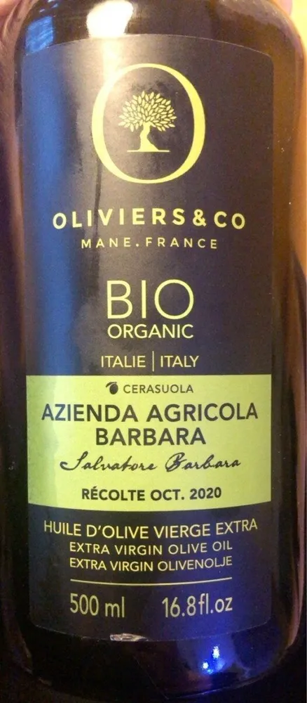 Huile d olive bio organic Azienda Agricola Barbara