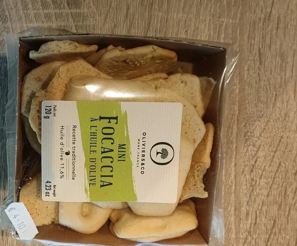 mini focaccia
