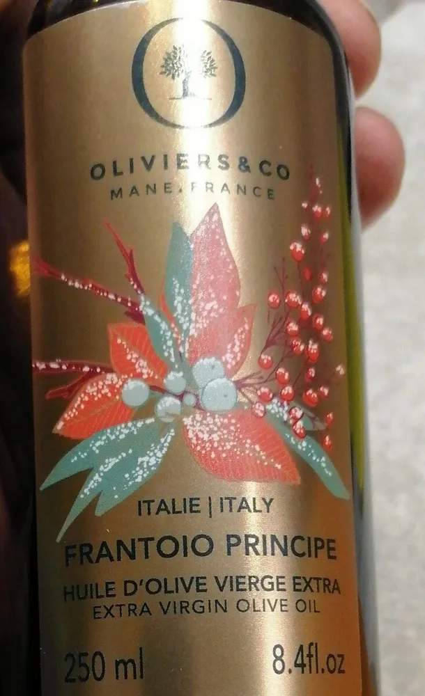 Huile vierge d'olives