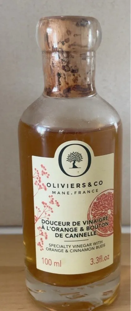 Douceur de vinaigre à l’orange est bouton de cannelle