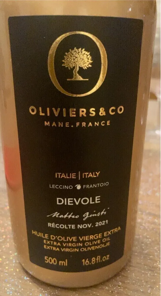 Huile d’olivevierge extra