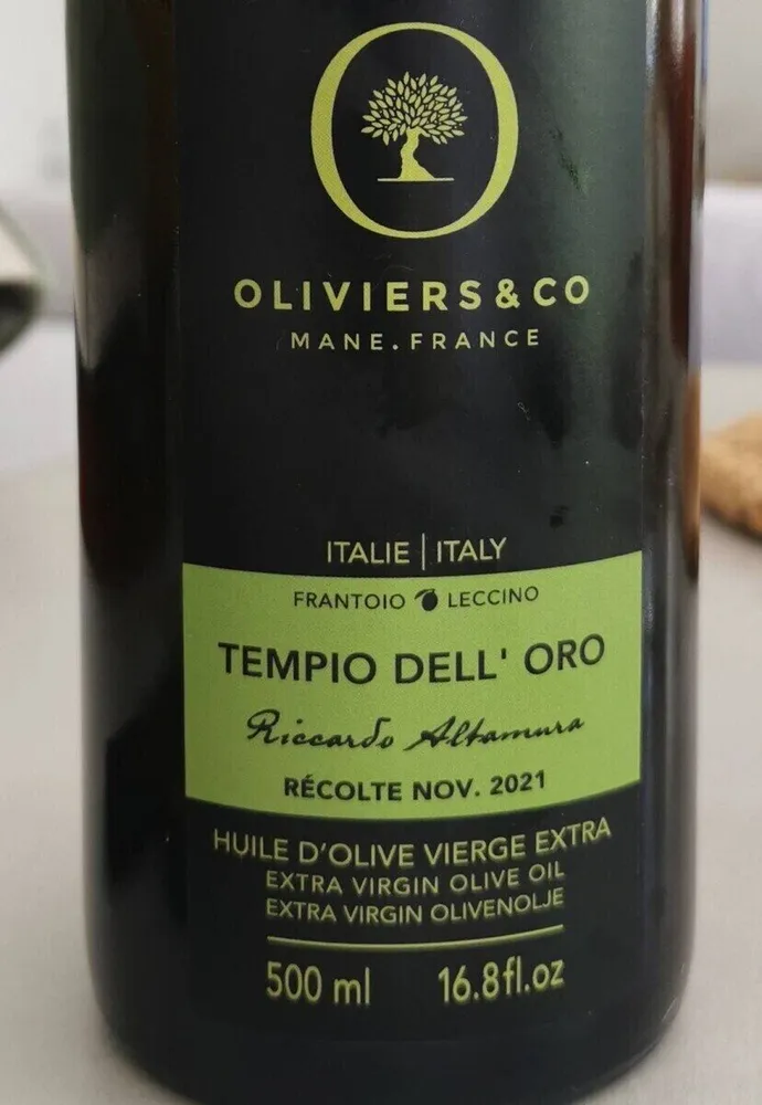 Huile d'olive vierge extra