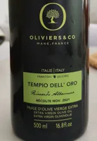 Huile d'olive vierge extra