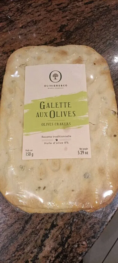 Galette aux olives