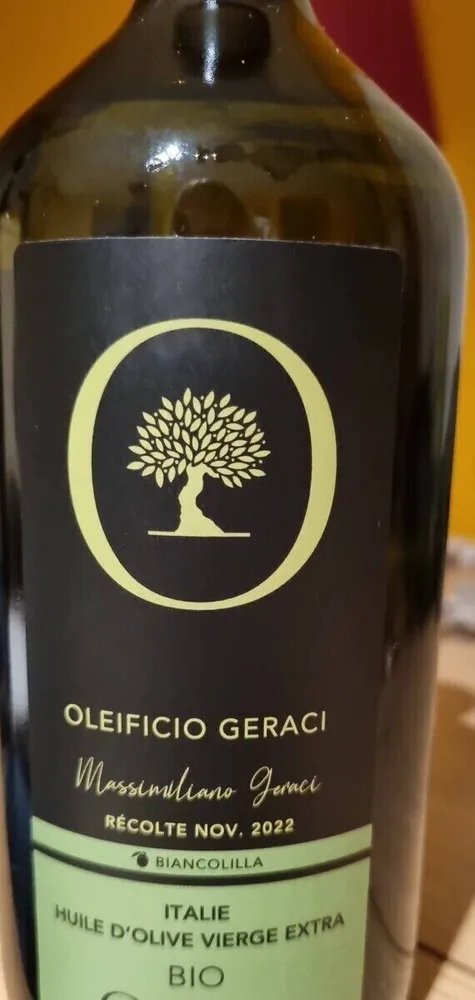 Huile d'olive vierge extra bio Italie