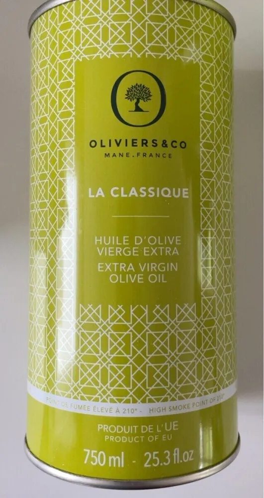 Huile d’olive vierge extra la classique