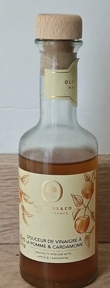 Vinaigre pomme et cardamome
