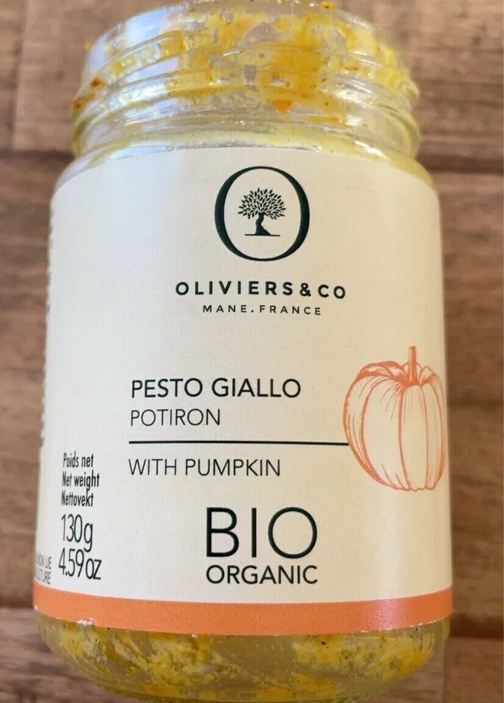 Pesto giallo potiron