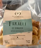 Taralli Romarin Olivier and co