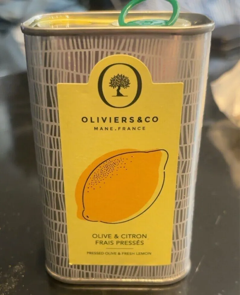 Huile olive citron