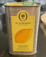Huile olive citron