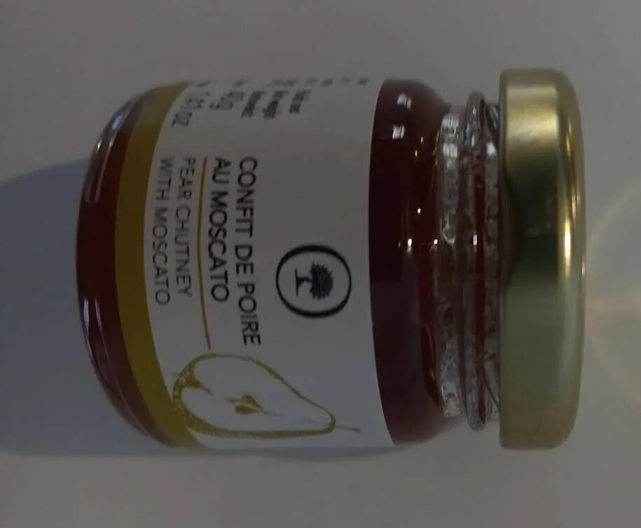Confit de poire au moscato