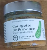 Tartinable courgette de Provence & fromage de chèvre