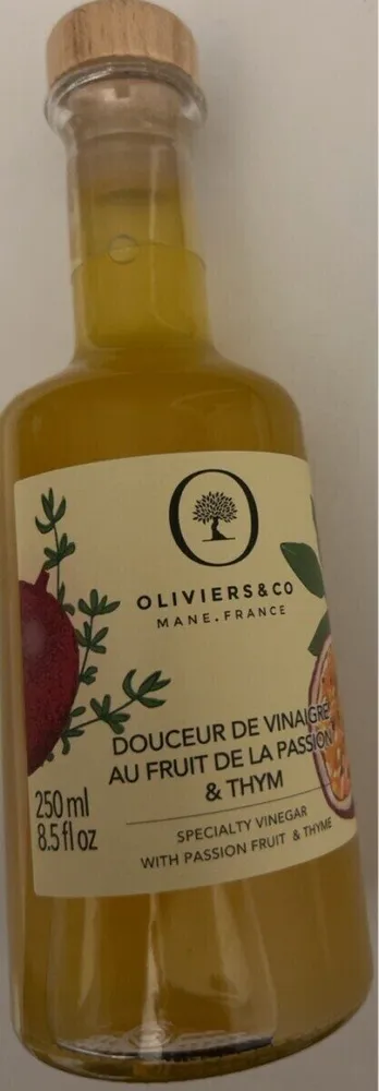 Douceur de vinaigre au fruit de la passion