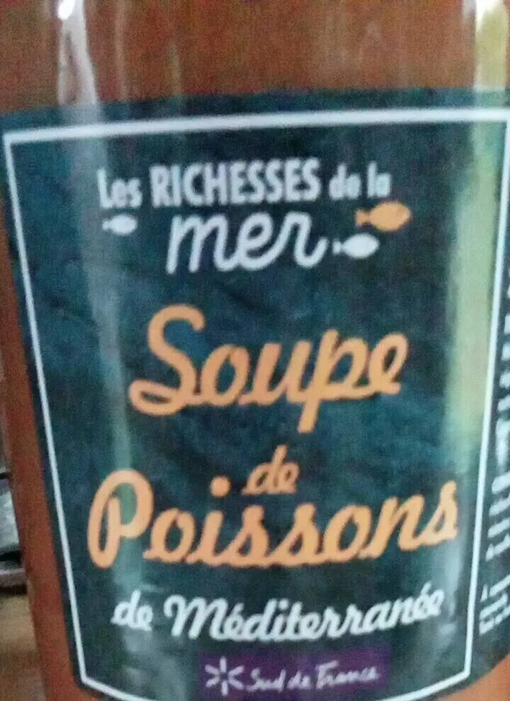 Soupe de poissons de Méditerranée
