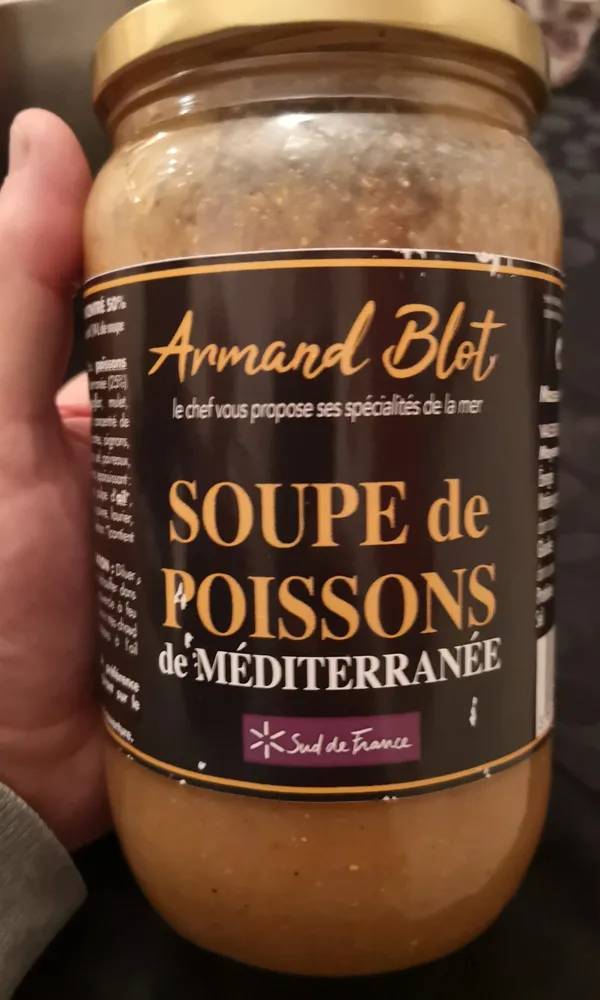Soupe de poisson de Méditerranée