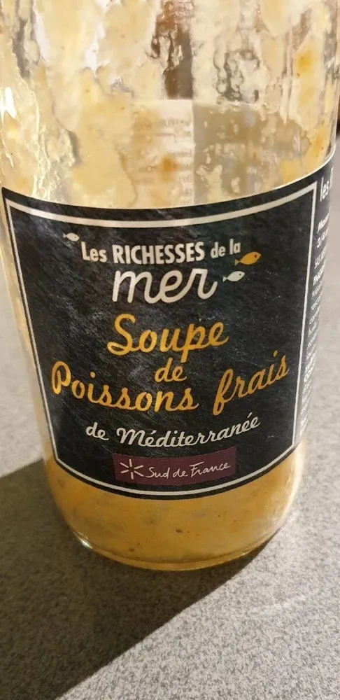 Soupe de poisson frais