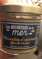 Mousselined’artichaut effeuillé de thon