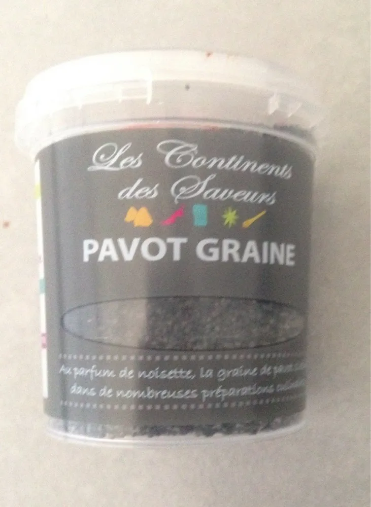 Pavot graine bleue