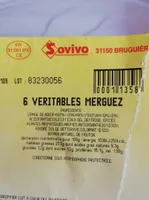 6 Véritables merguez