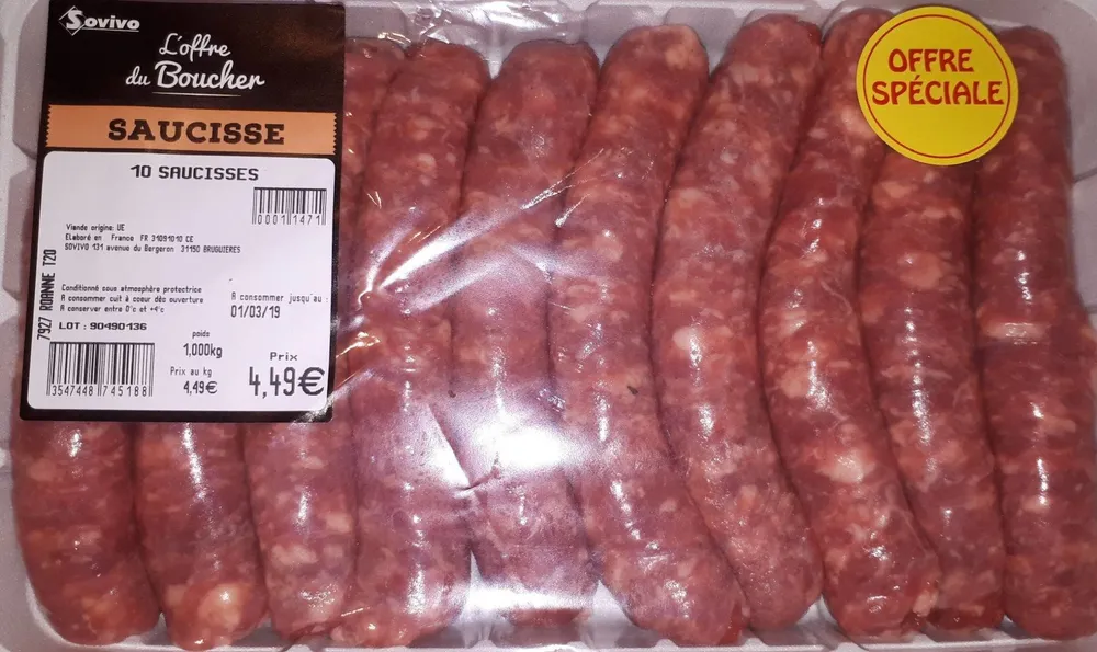 Saucisses de Toulouse