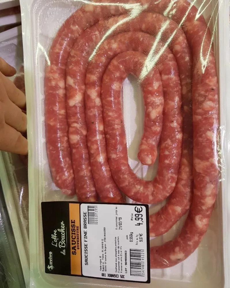 Saucisse fine brasse
